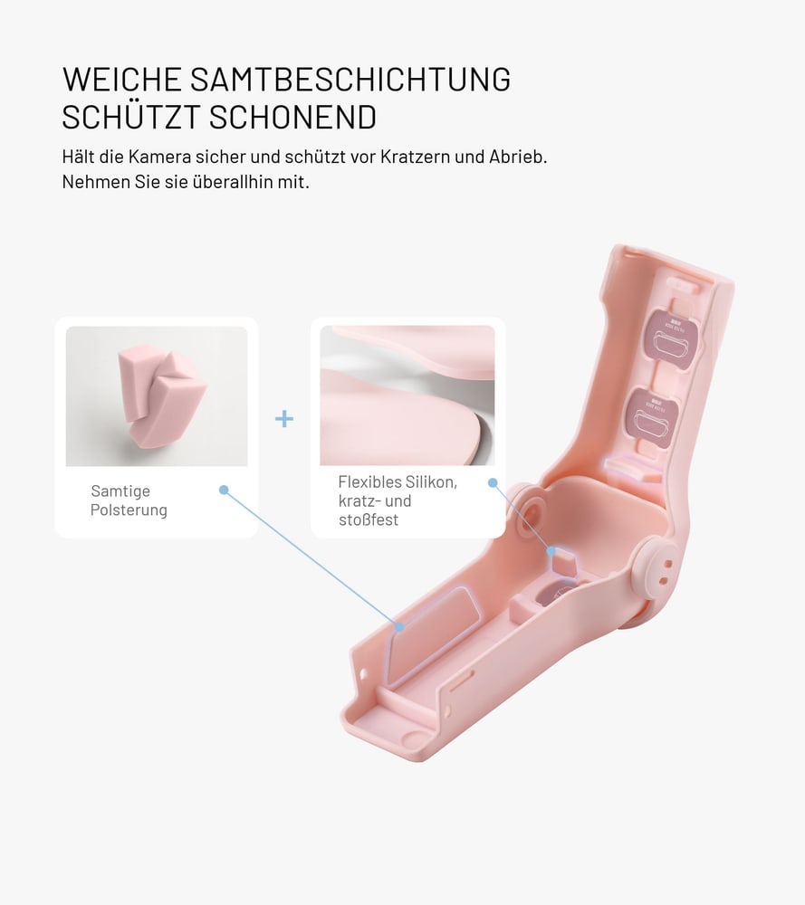 Samtfutter im Inneren