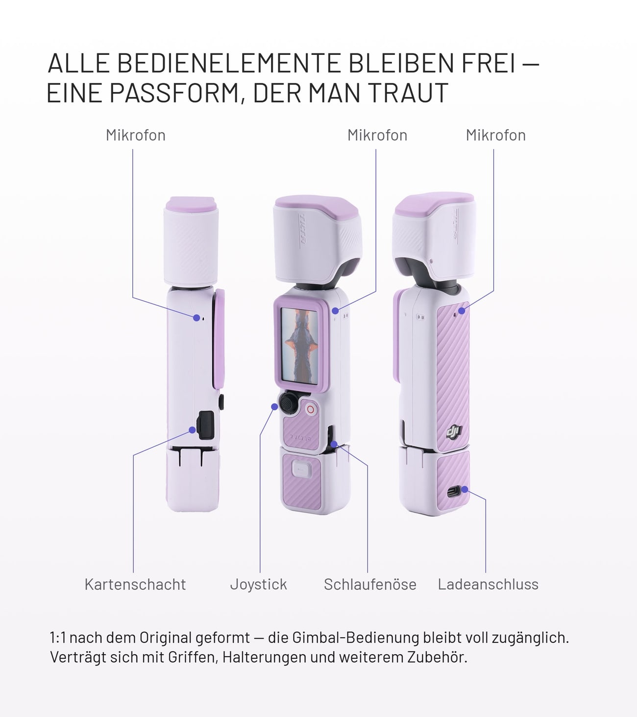 Jedes Teil für seinen Platz geformt