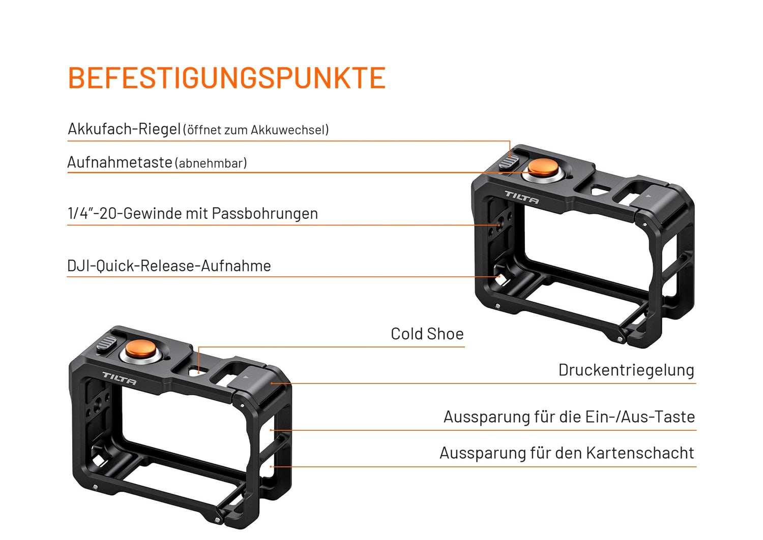 Wo sich der Käfig überall befestigen lässt