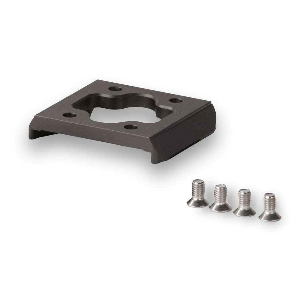 Manfrotto-Profil unter dem Cage