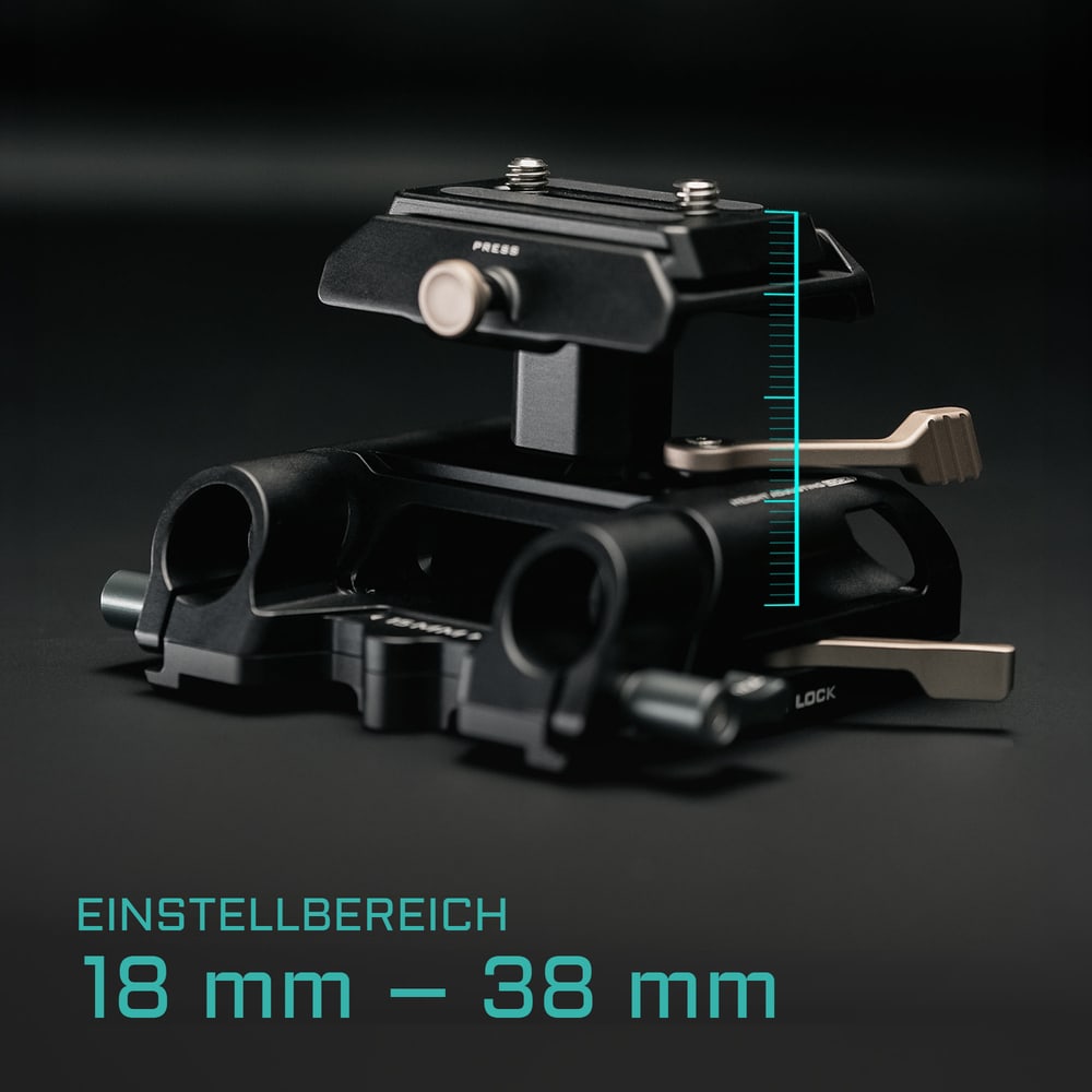 Höhe von 18 bis 38 mm