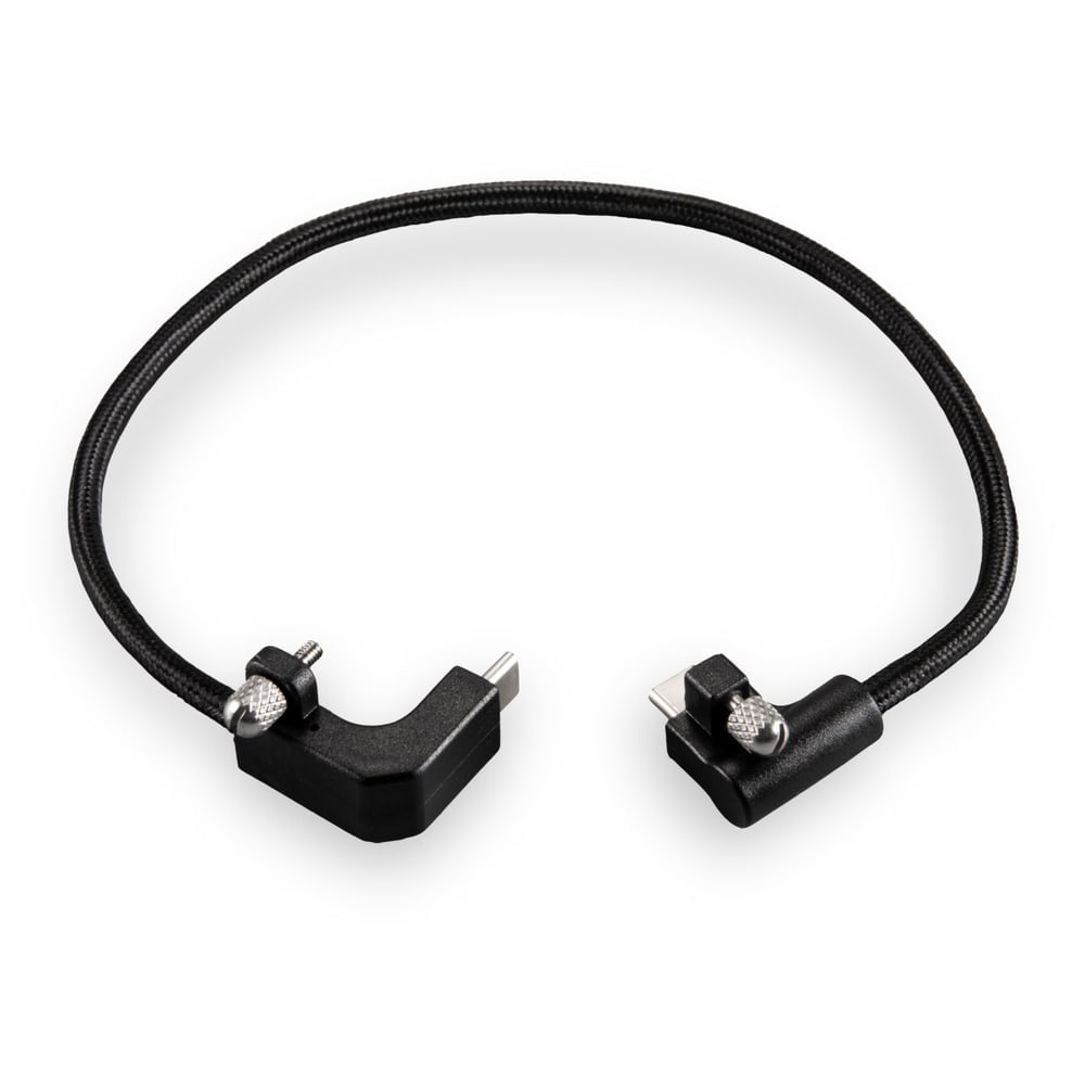 Abgewinkelte Stecker an beiden Enden