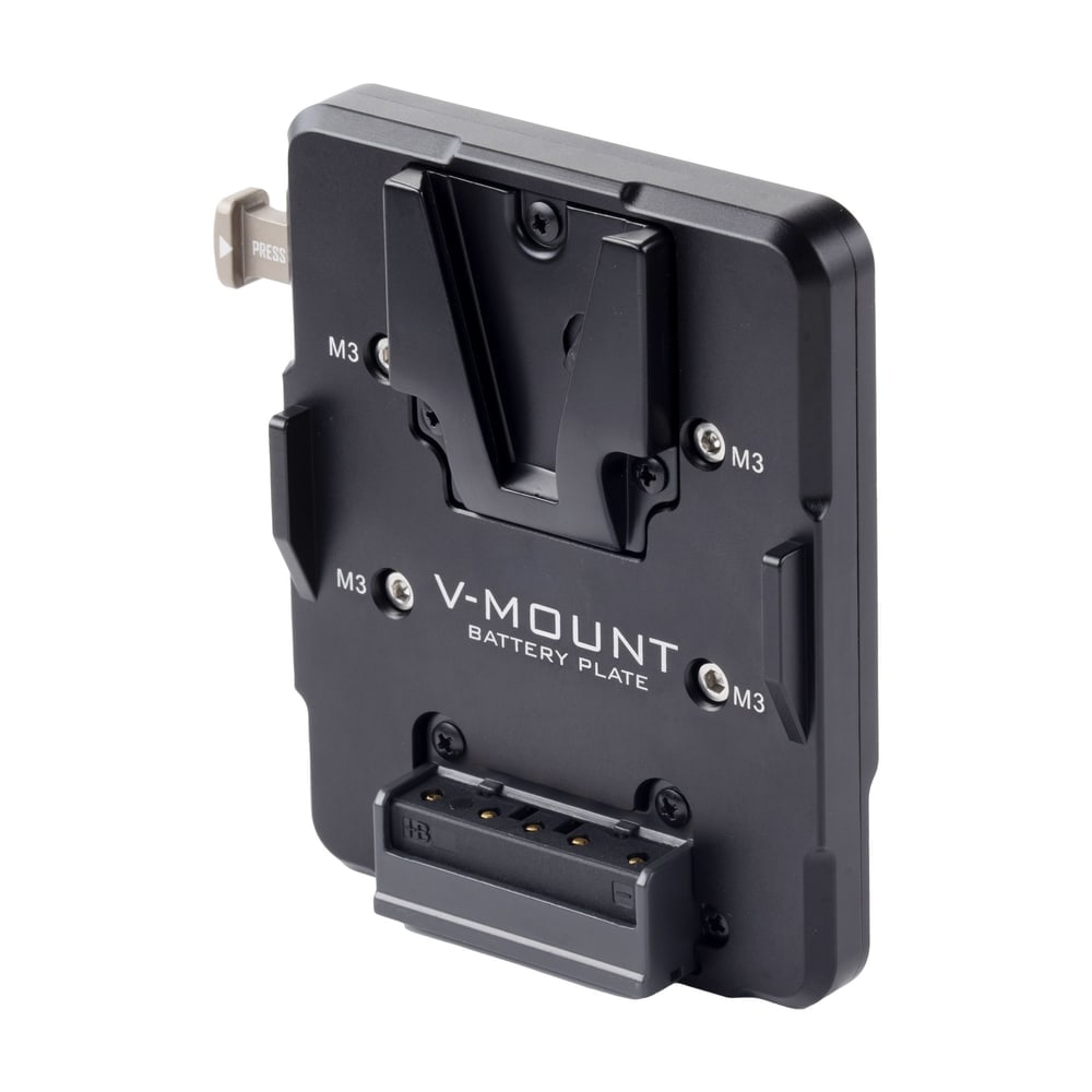 V-Mount mit vier M3-Schrauben
