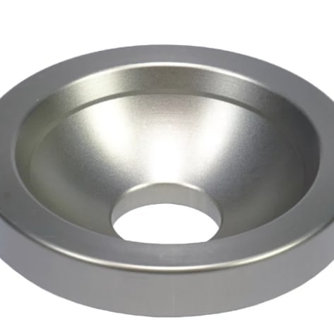 Standard-100-mm-Schale auf dem Slider