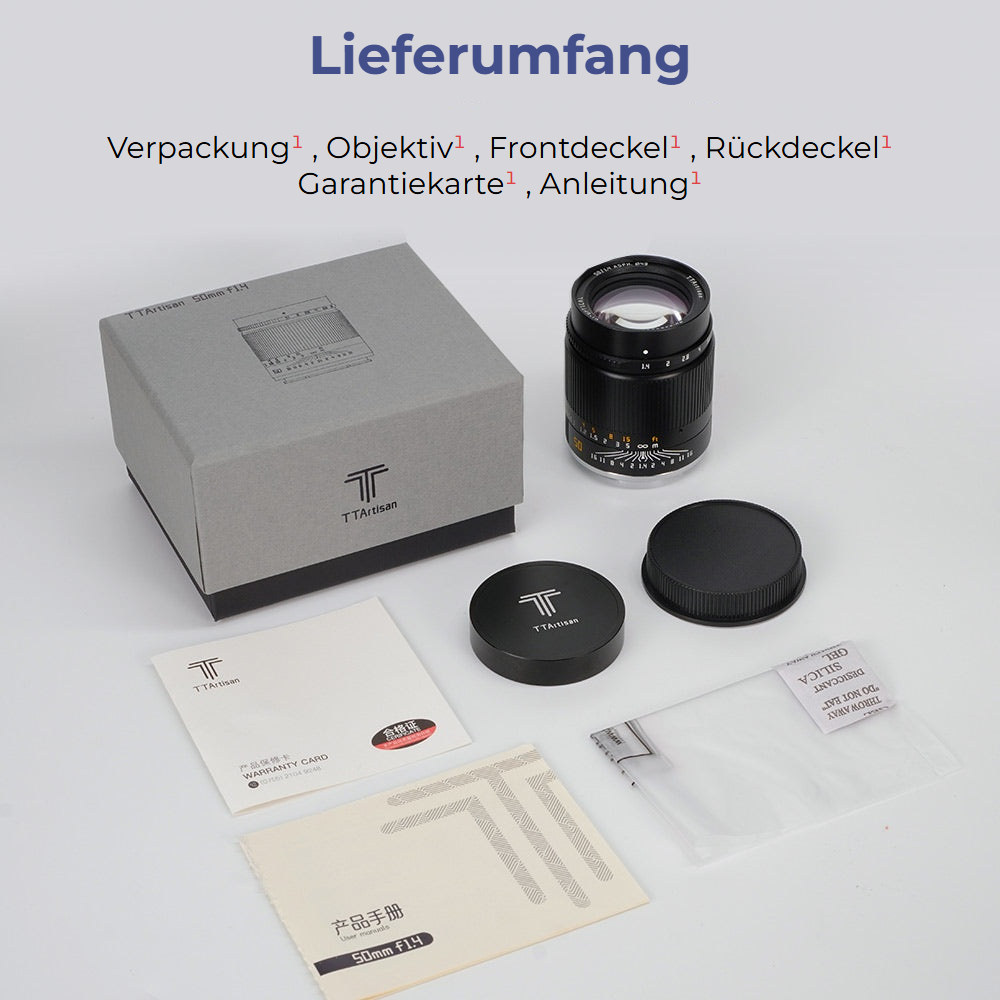 TTArtisan 50mm F1.4 ASPH