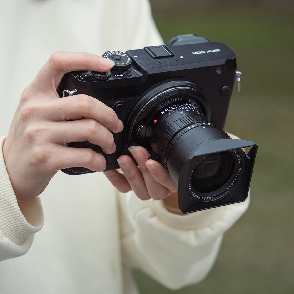 TTArtisan C06B Leica M – Fujifilm GFX – Manuelle Bedienung von Leica-M-Objektiven