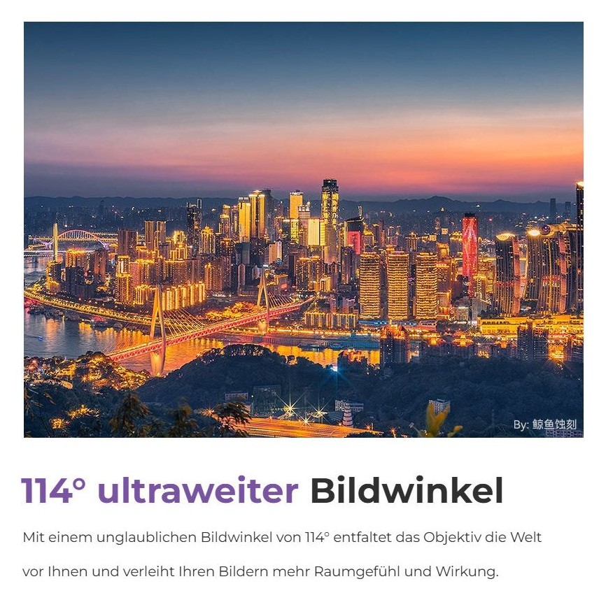 TTArtisan 14mm F2.8 – Ultraweiter Bildwinkel von 114°