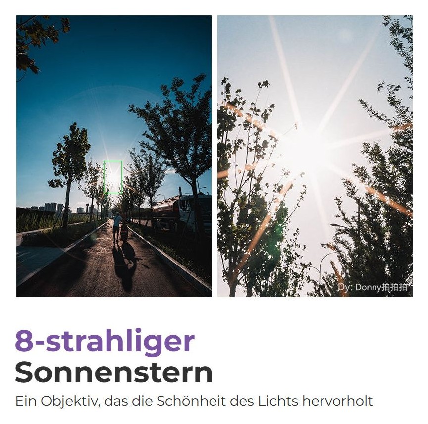 TTArtisan 14mm F2.8 – 8-strahlige Sonnensterne