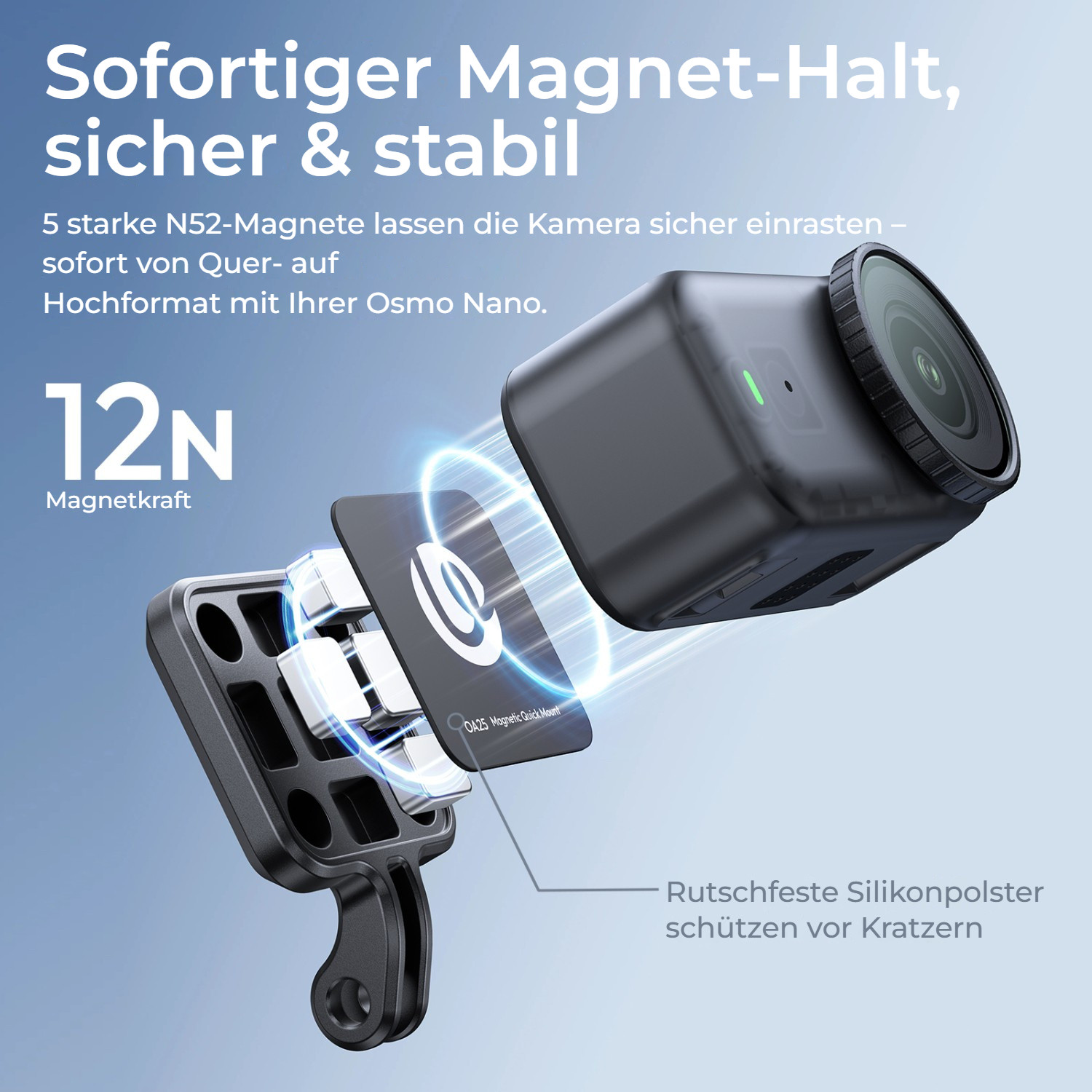 Ulanzi OA25 – Magnetické zacvaknutí pro rychlou práci