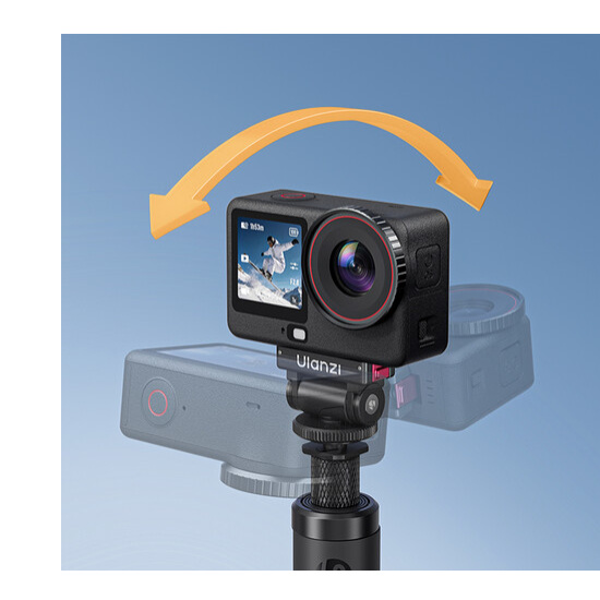 Ulanzi OA27 Quick Release Cold Shoe Mount – Náklon v rozsahu 180°