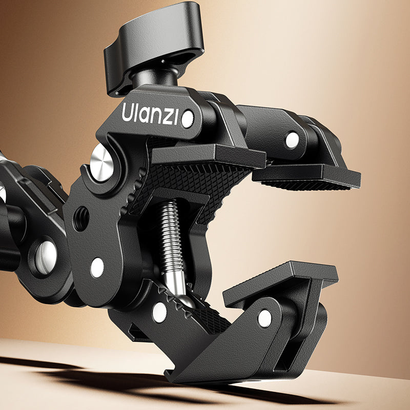 Ulanzi CO78 Super Clamp – Tři čelisti pro stabilní uchycení