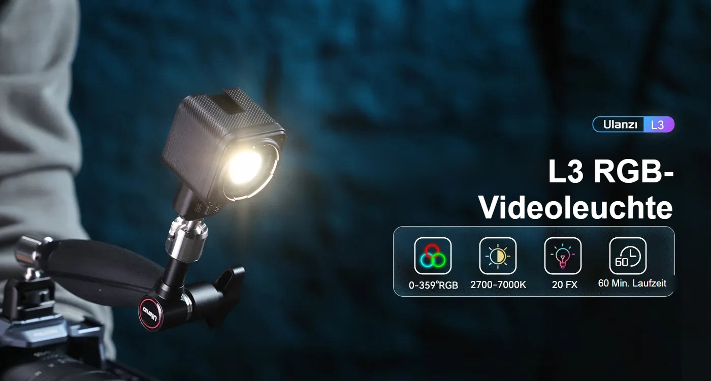 Ulanzi L3 RGB COB Fill Light