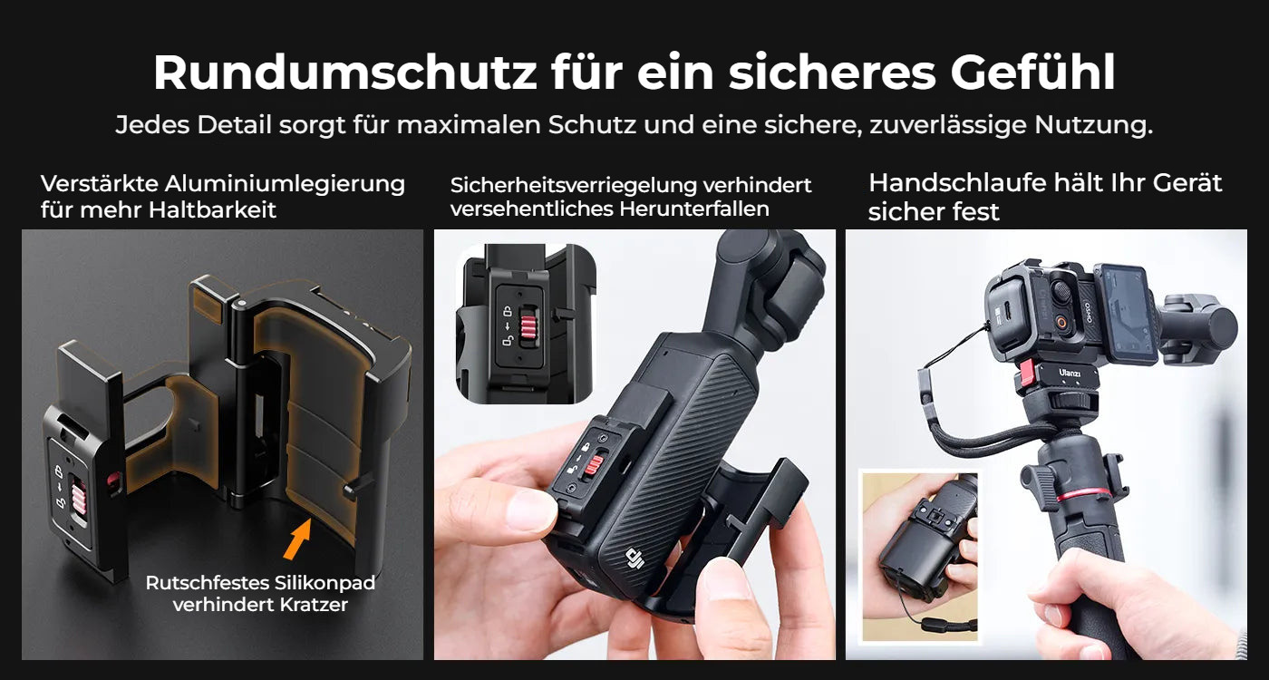 Ulanzi PK-06 adaptér pro Pocket 3 – Ochrana ze všech stran