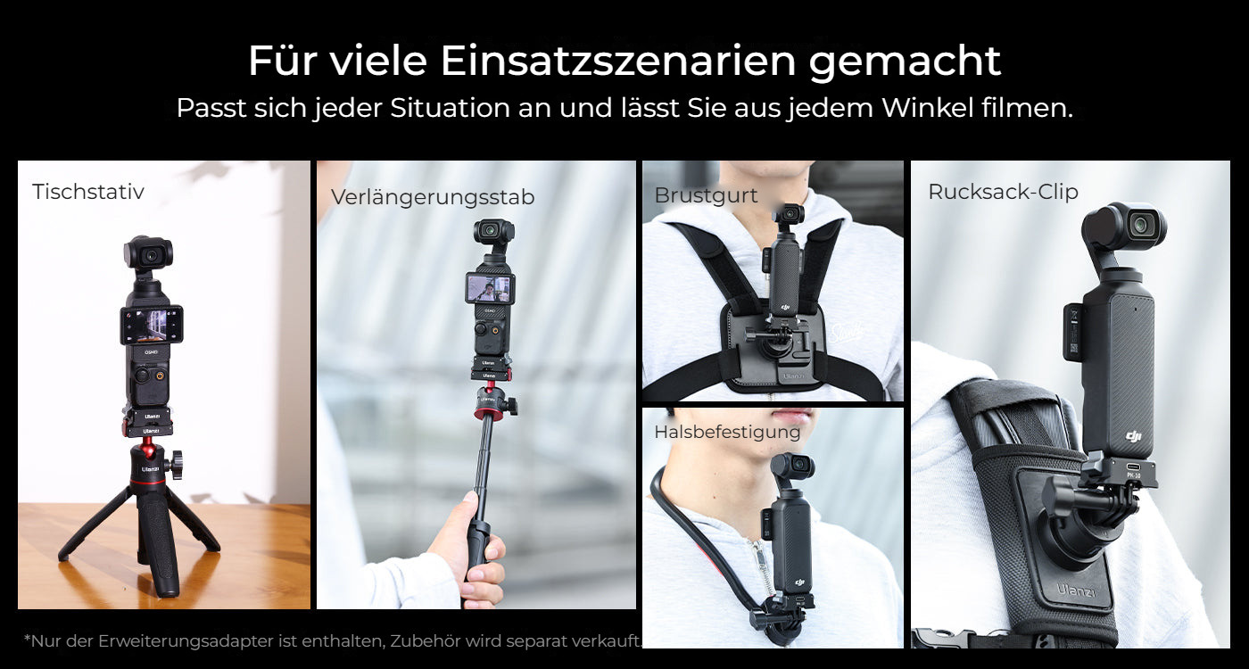 Ulanzi PK-10 pro DJI Osmo Pocket 3 – Pro každou situaci