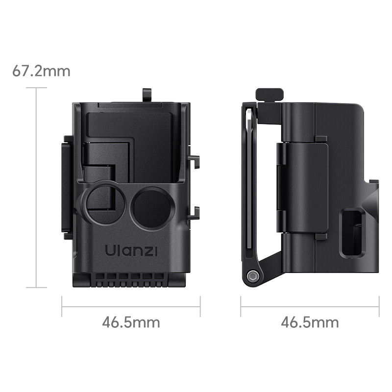 Ulanzi PK15 magnetický držák pro Pocket 3 – Rozměry