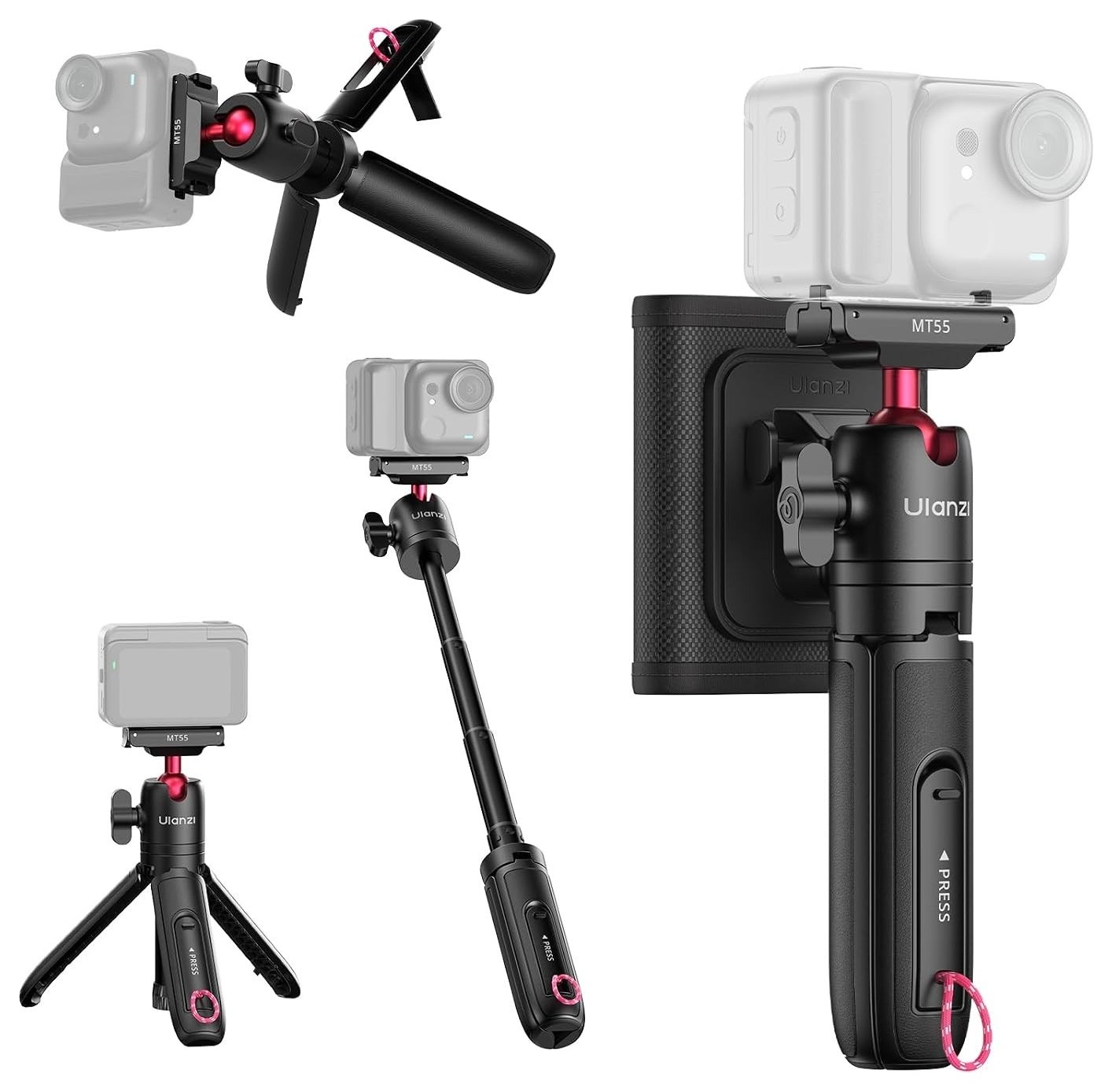 Ulanzi MT55 SnapGo ministativ a selfie tyč