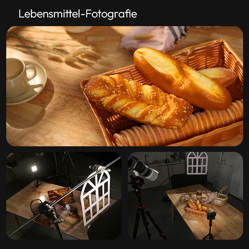 Ulanzi LE20 20W RGB kapesní světlo – Fotografie jídla