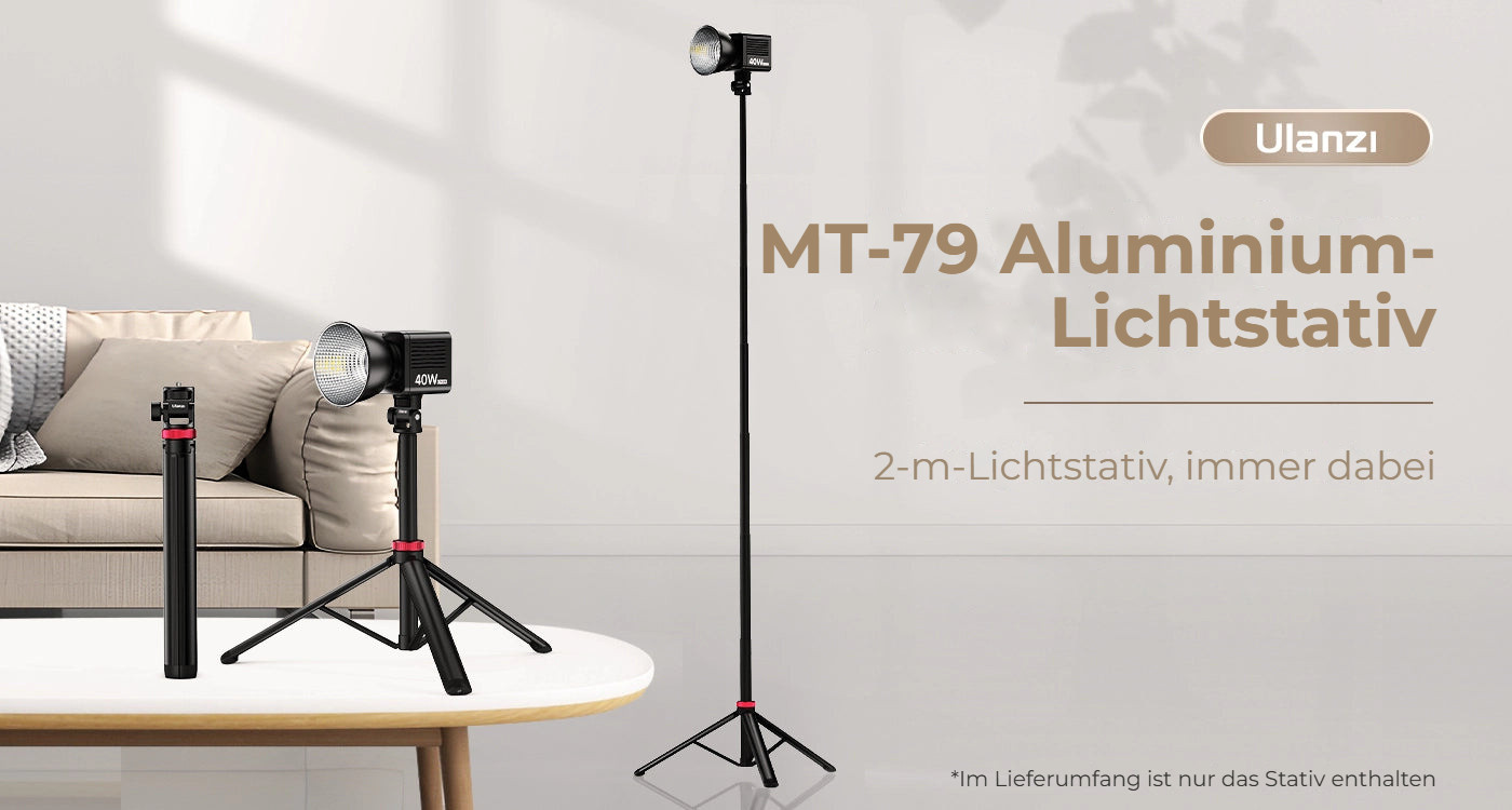 Ulanzi MT-79 hliníkový stativ pro světla