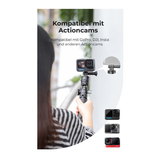 Ulanzi Go-Quick II adaptér pro GoPro – Kompatibilní s akčními kamerami