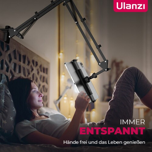 Ulanzi T2 stolní rameno – Volné ruce v posteli i u stolu