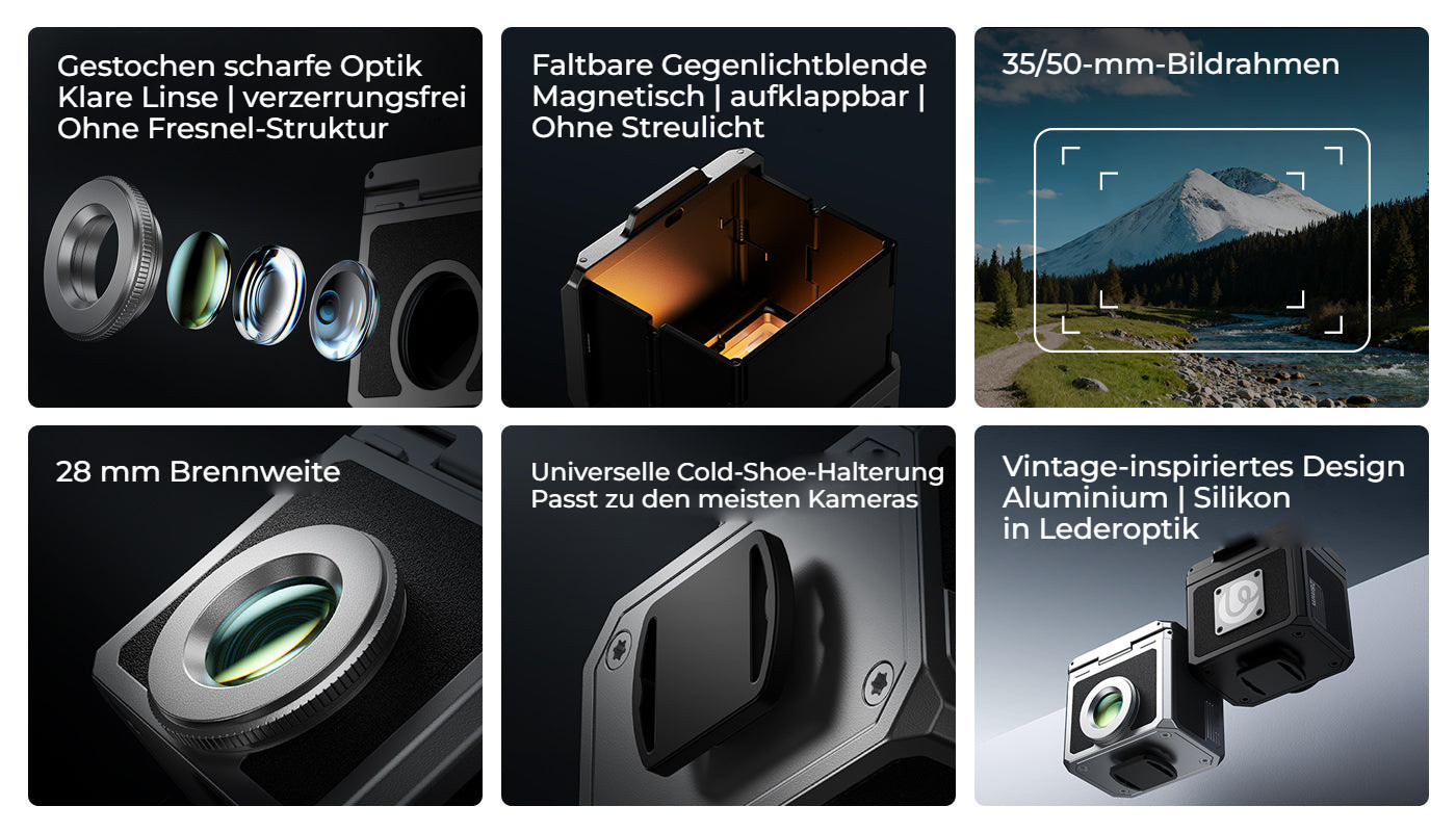 Ulanzi VF01 Waist-Level Viewfinder – Vše podstatné na jednom místě