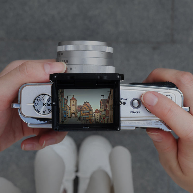 Ulanzi VF01 Waist-Level Viewfinder – Pohled z úrovně pasu