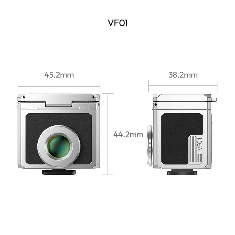 Ulanzi VF01 Waist-Level Viewfinder – Rozměry